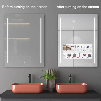 High Quality Smart Bathroom Mirror with Tv New Style Round Smart Fitness Mirrors Smart Bathroom Mirror - MarvelouStoree