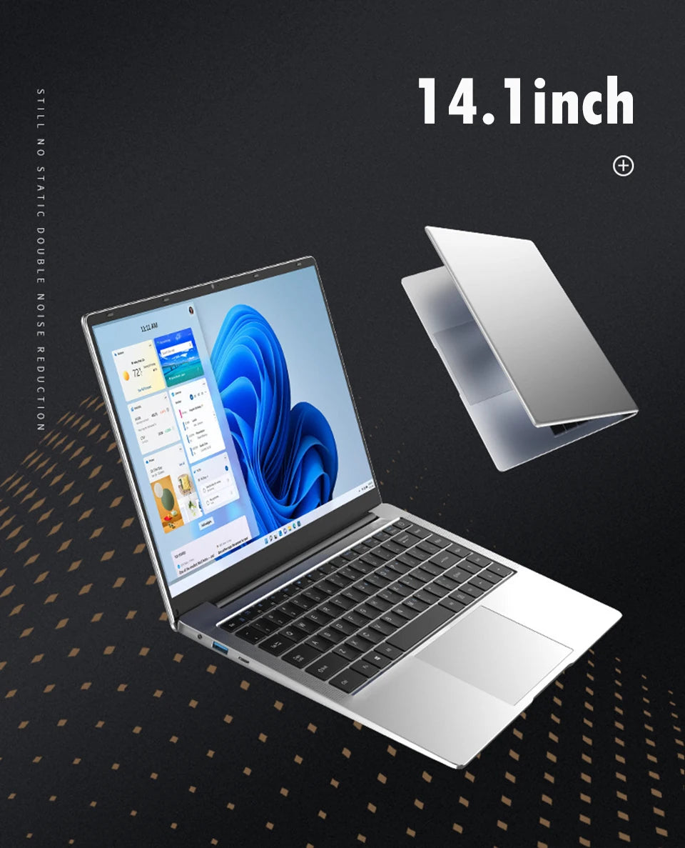 2025 Ultra Slim i7 Laptop Computer PC 14.1" intel Core i7-7500U Laptops 12GB RAM 1TB 2TB SSD Portable Laptop Notebook Windows 11