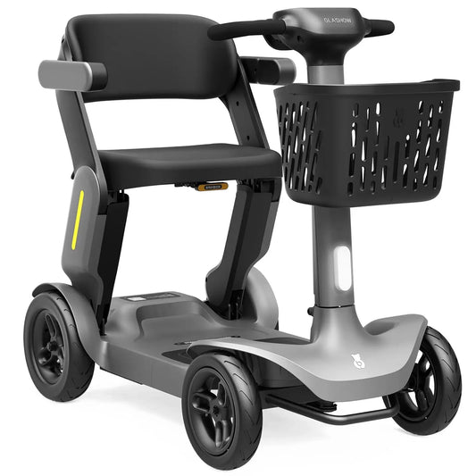 Enhanced Safe Mobility Scooter Electric Scooter with Seat for Adults 25 Miles on 1 Charge Wheelchair Alternative