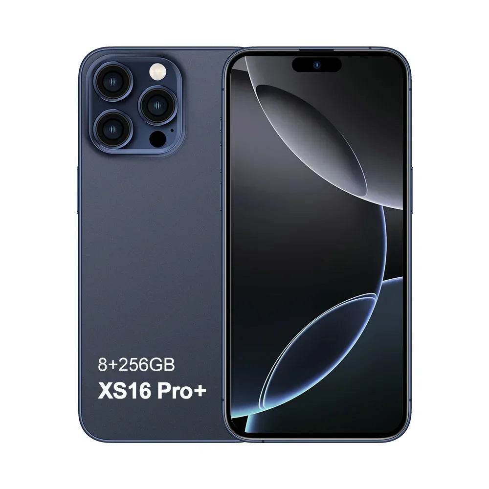 Original For Brand New XS16 Pro+ Smartphone 7.3 inch Full Screen 4G 5G Cell Phone 7800mAh Mobile Phones Global Version - MarvelouStoree