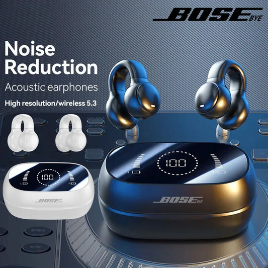 Original Bosebye M47 Bone Conduction Bluetooth Headphones Sports Gaming Earbuds With Microphone HiFI Stereo Sound TWS Earbuds