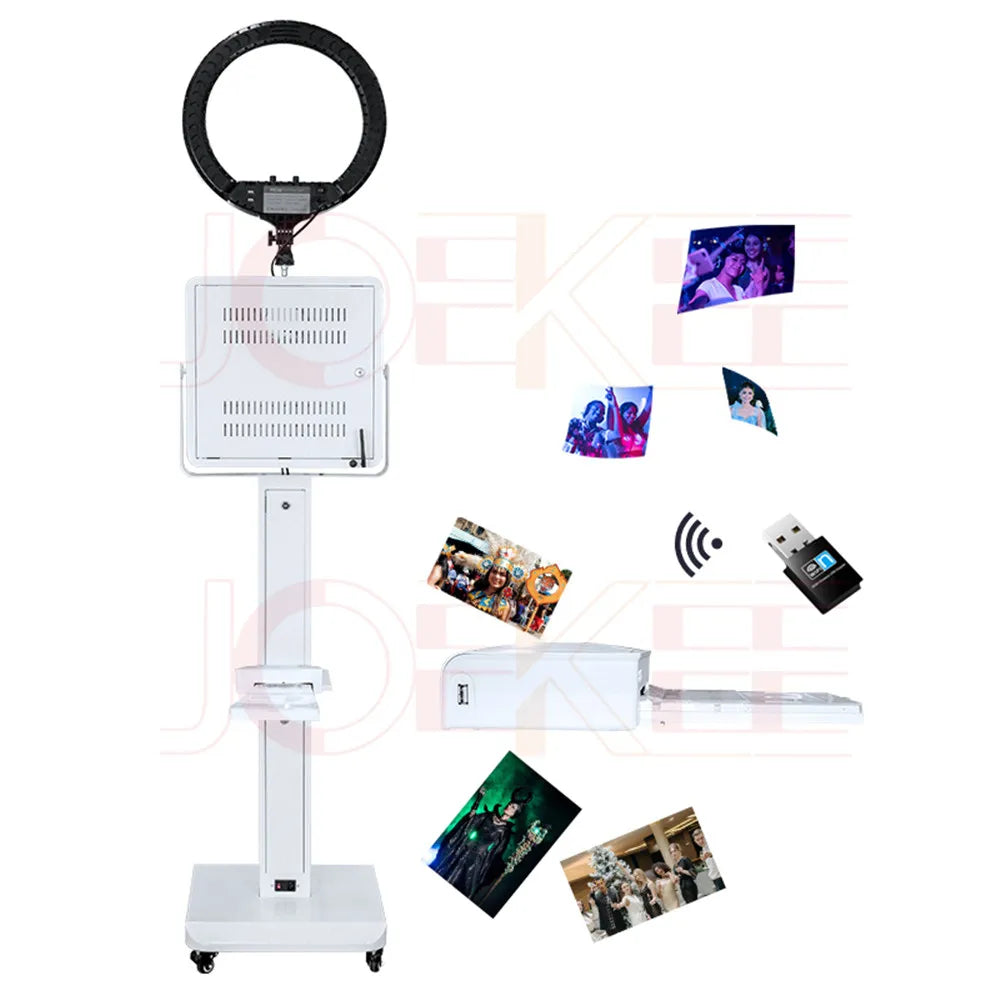 New 15.6 inch Touch Screen Mirror Photo Booth Shell Camera Portable Selfie Machine DSLR Photo Booth For Partys Events Weddings