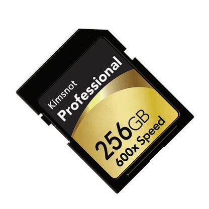 Kimsnot Professional SDXC Card 64GB 128GB 256GB 16GB 32GB SDHC SD Card Memory Card C10 High Speed 90Mb/s 600x For Nikon Canon - MarvelouStoree