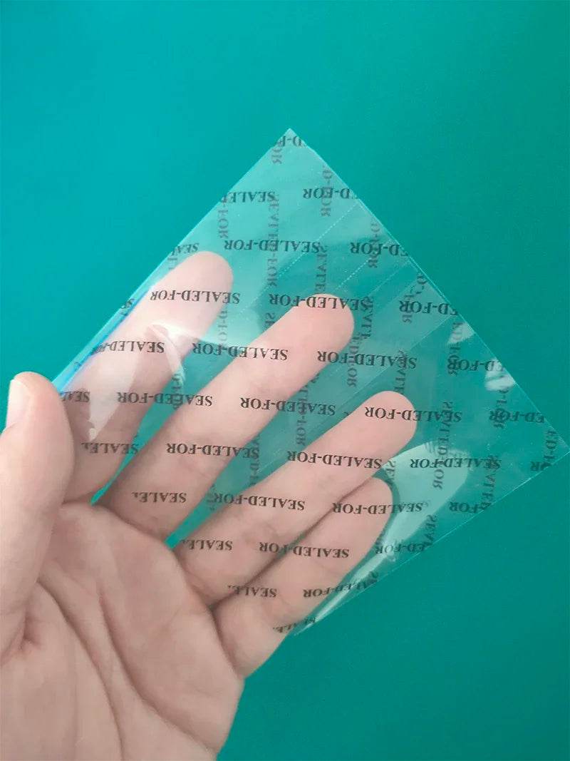 200pcs Medicine Bottle Mouth Plastic Sealing Film Black English Printed Heat Shrink Film Transparent Easy To Tear Sealing Sleeve