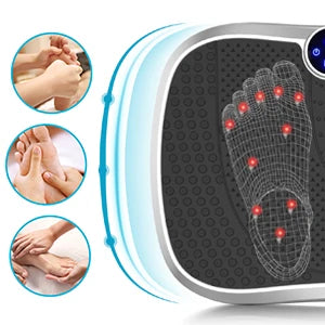 Vibration Plate Fitness Platform Exercise Machine Vibrating Lymphatic Drainage Shaking Full Body Shaker Workout Vibrate Stand