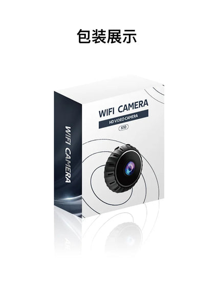 X10 Monitoring Wireless Remote WiFi Camera Monitor Home Indoor HD Night Vision Camera HD 1080P Wireless DV Camera For Office Car