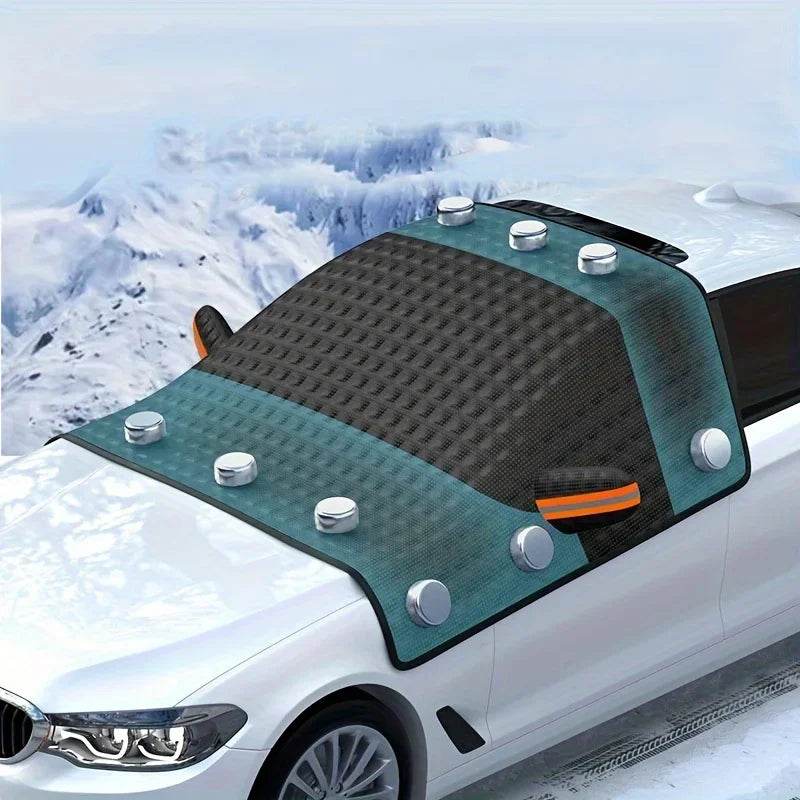 Winter Magnetic Suction Universal Style Car Snow Cover - Anti-Frost Anti-Freeze Front Windshield Car Window Snow Cover Amagi - MarvelouStoree