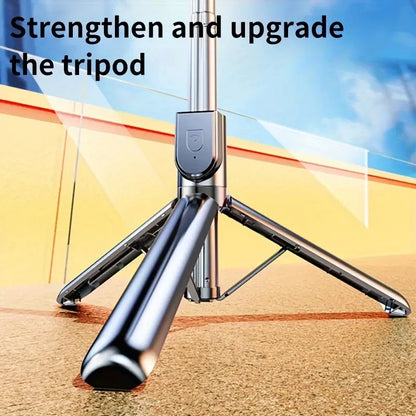 W&O C01 Telescopic Selfie Stick Tripod Monopod Stand Mobile Phone Support Wireless Gimbal Stabilizer For iPhone Android Holder