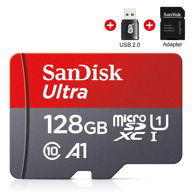 100% Original Sandisk Micro SD Card 128GB Class10 Flash TF Card 128GB Memory Card 128gb memoria disk for samrtphone and table PC