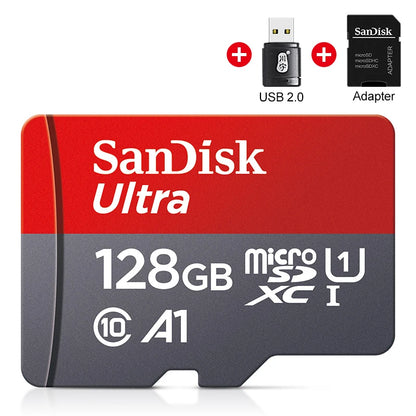 100% Original Sandisk Micro SD Card 128GB Class10 Flash TF Card 128GB Memory Card 128gb memoria disk for samrtphone and table PC