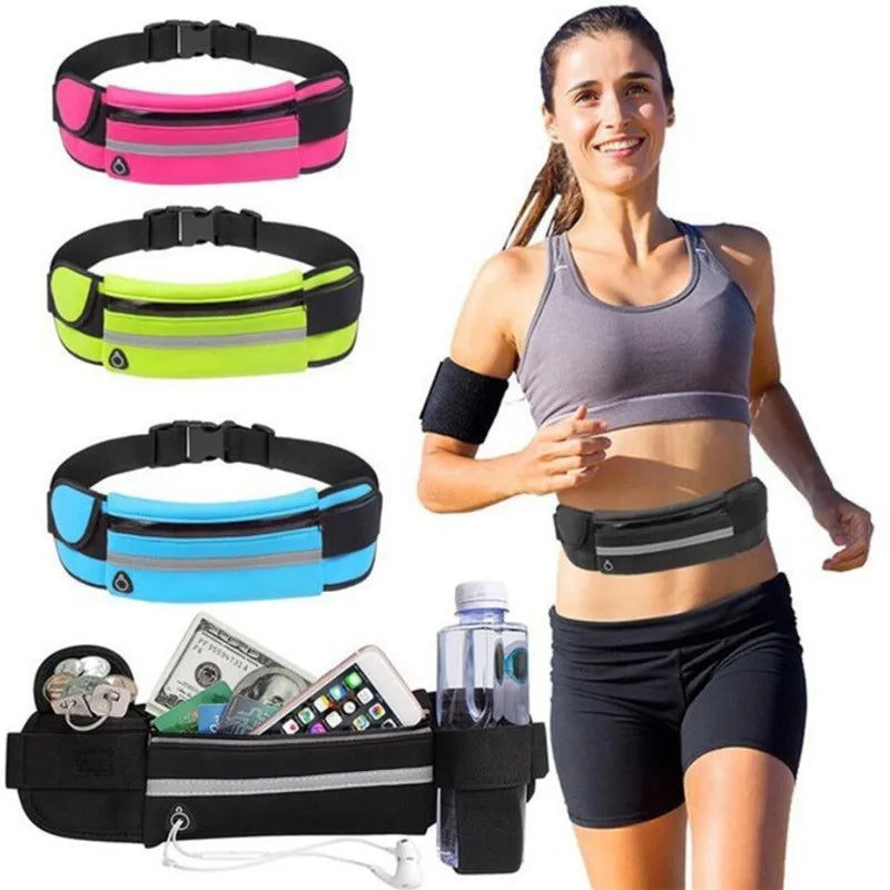 2024 Waist Pack Men Women Fashion Pack Belt Money For Running Jogging Cycling Phones Sport Running Waterproof Belt Waist Bags