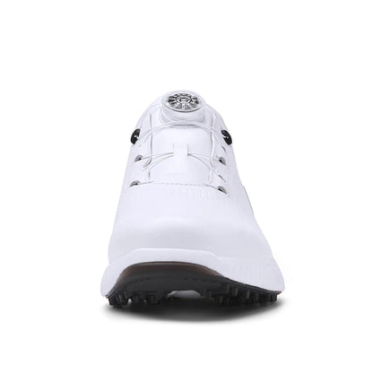 Men Professional Golf Shoes Spikes Golf Sneakers Black White Mens Golf Trainers Big Size Golf Shoes for Men