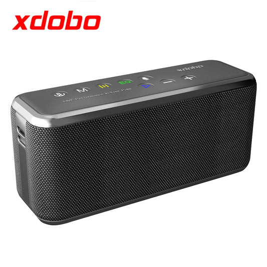 Super Power XDOBO X8 Max 100W Portable Wireless Speaker TWS Subwoofer Support USB/TF/AUX 20000mAh Four-cell Power Bank Function