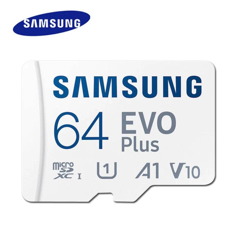 SAMSUNG EVOPlus 64GB U1V10A1/128GB 256GB 512GB U3V30A2 MicroSD Memory TF Card microSDXC UHS-I Class10 Read Speed up to 130MB/s - MarvelouStoree