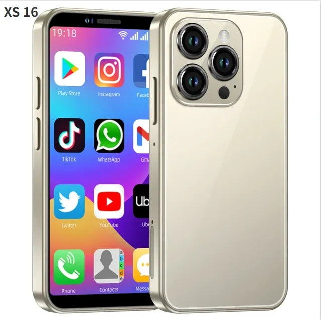 SOYES XS16 Mini 4G LTE Android10.0 Smartphone 4GB RAM 128GB ROM 3" Display 5MP Camera Dual SIM With Play Store WhatsAPP