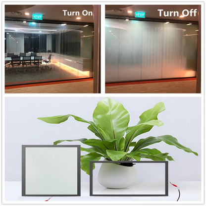 Smart Film Electric Window Film Smart Switchable Partition Building Office Custom Sizes With Power Supply Control