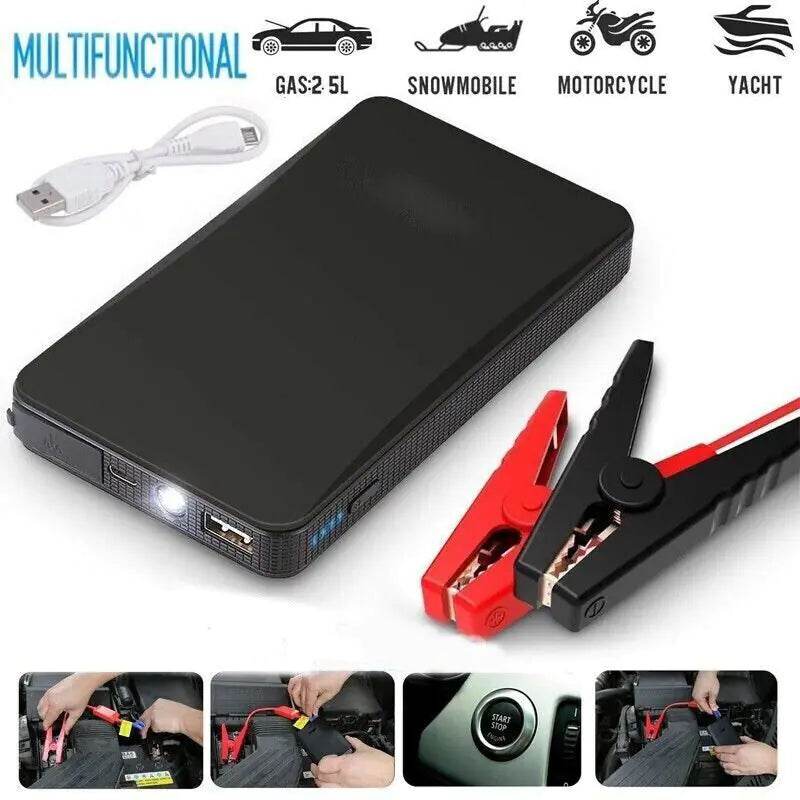 Portable Mini Slim 20000mAh Car Jump Starter Engine Battery Charger Power Bank - MarvelouStoree