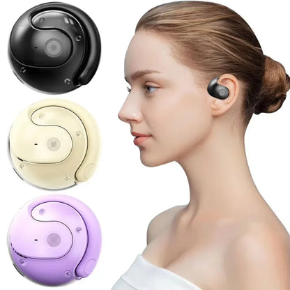 Language Translator Headphones Bluetooth-Compatible 5.0 Noise Cancelling Wireless Open-Ear Headphones for Professionals