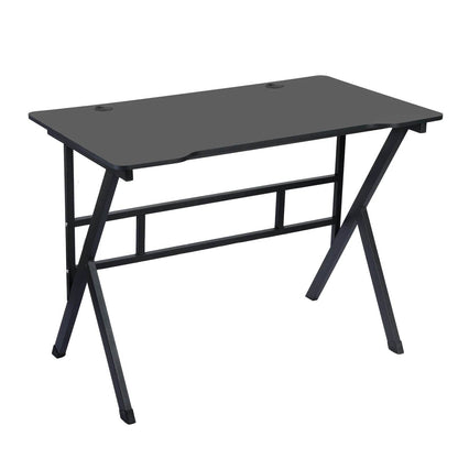 Gaming Desk Computer Desk Home Office Desk Extra Large Modern Ergonomic Black Table Gamer Workstation - MarvelouStoree