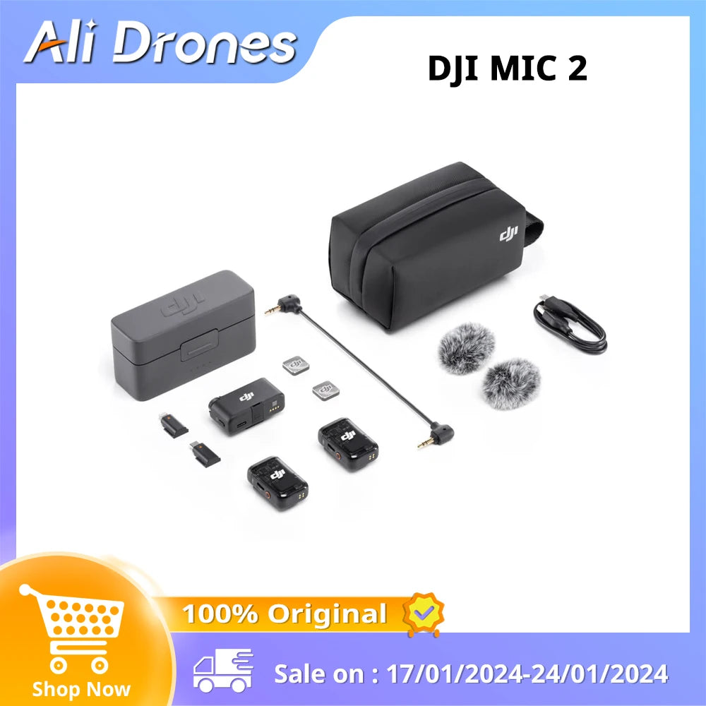 DJI MIC 2 / MIC MINI Lavalier MiC original brand new in stock