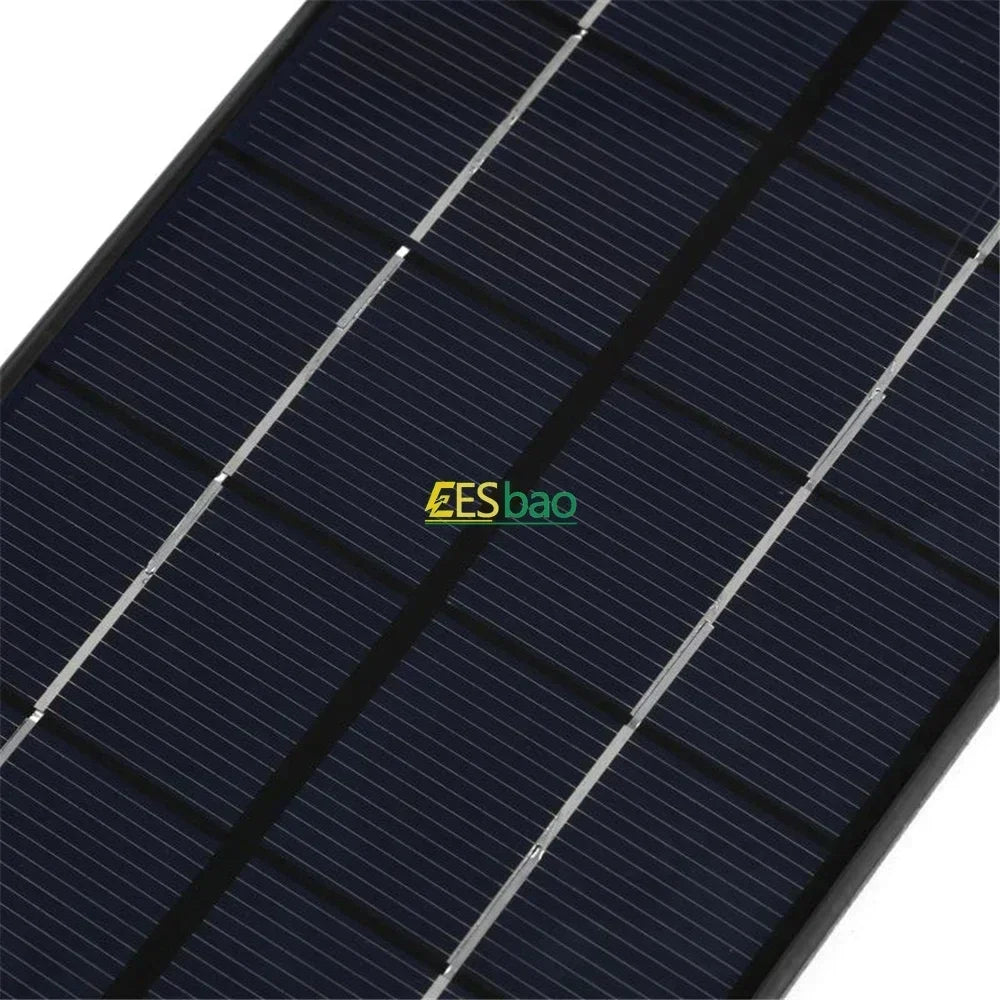 Wholesale Solar Panel USB Waterproof Outdoor Hiking Camping Portable Battery Mobile Phone Charging Bank Charging Panel