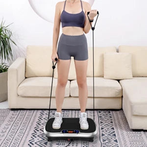 Vibration Plate Fitness Platform Exercise Machine Vibrating Lymphatic Drainage Shaking Full Body Shaker Workout Vibrate Stand