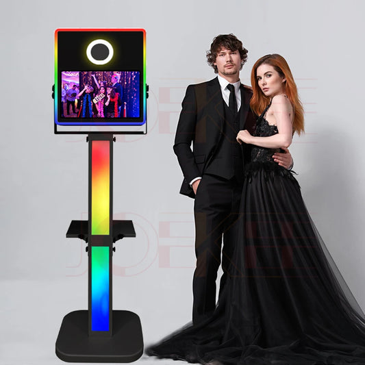 15.6 inch Touch Screen Portable Selfie Machine Magic Mirror Photo Booth DSLR Photo Booth for Weddings Parties Events