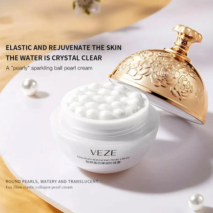 Collagen Pearl Filling Facial Cream For Face Women Lifting Firming Moisturizing Korean Cream Face Cream Skin Care