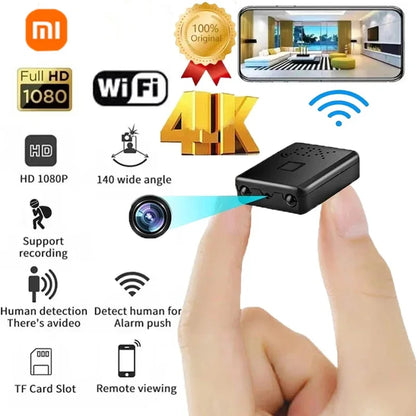 Xiaomi  Mini Camera Full HD 4K WiFi 5G Night Vision Remote Security Monitoring Home Protection Waterproof Video Recorder