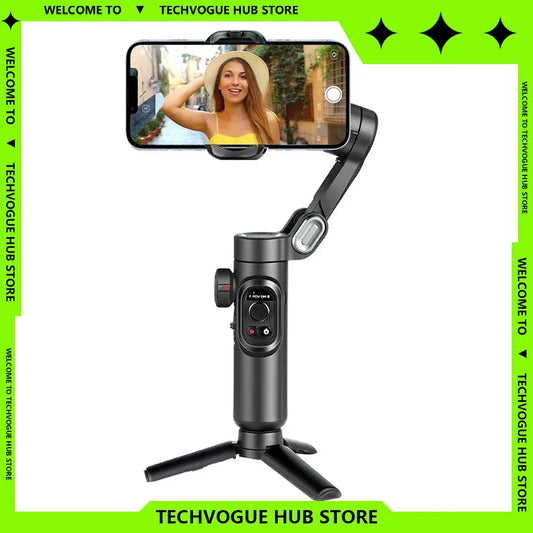 AOCHUAN Smart XE 3Axis Smart Stick Gimbal Stabilizer RGB Fill Phone Insta 360 Selfie Stick Face Tracking Phone Xe Live Broadcast