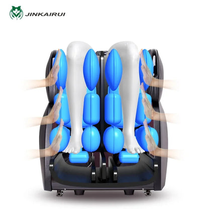 JinKaiRui Household Electric Foot Massager Circulation Massage Airbags Heat Leg Machine Massj Reflexology Health Care Massage