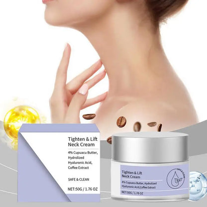 1pcs 50g Neck Cream - Tighten & Lift Firming Neck Cream For Daily Use Beauty Neck Skin Care Product