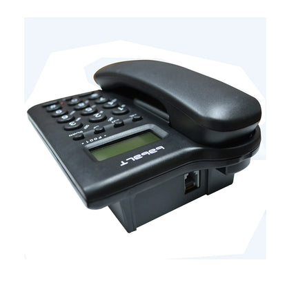 Corded telephone,Black Caller ID Telephone,Basic Desk/Wall Mountable Analog Landline Phone for Home