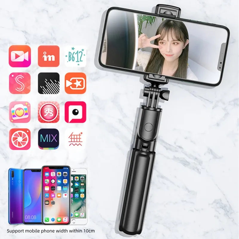 Cell Phone Holder Selfie Stick Tripod For iPhone Xiaomi Samsung Huawei For Live Streaming Mobile phone Support Remote Control