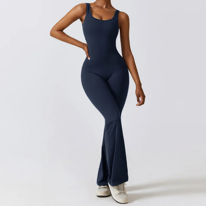 New Gym Set Women Training Yoga Suit Sportswear Women Sports Jumpsuit Fitness Rompers Stretch Female Push Up Workout Bodysuits