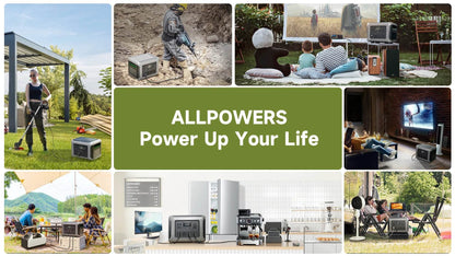 ALLPOWERS R2500 Portable Power Station 2016Wh Expandable to 20kWh LFP Battery 2500W Emergency Household / Outdoor Power Supply - MarvelouStoree