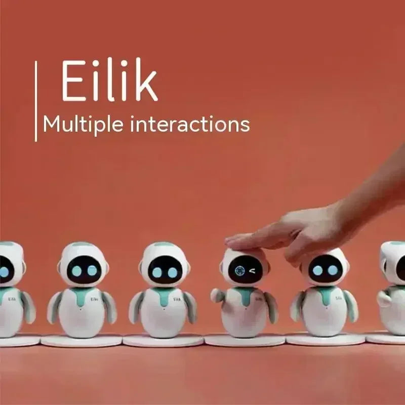 Eilik Robot Emotional Interaction Smart Companion Pet Robot Electronic Creative Study customized Companion Robot Inteleligente