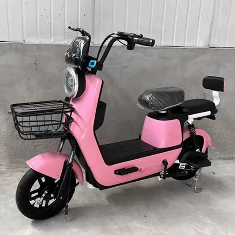 Wholesale Cheap Price Electric City Bike 48V20Ah 400W Men Electric Bike 500w Home Light Weight 2 Wheels Moped Scooter for Adults