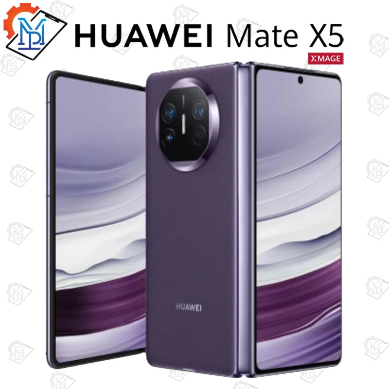 Original Huawei Mate X5 Folded Screen Mobile Phone 7.85 Inch Kunlun Glass Screen HarmonyOS 4.0 Kirin 9000S Octa Core Smartphone