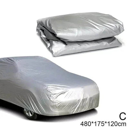 Car Cover Waterproof Outdoor Universal UV Protection Snow Cover Dustproof for Sedan Scratch-Resistant Sedan Suit SUV Car Tools - MarvelouStoree