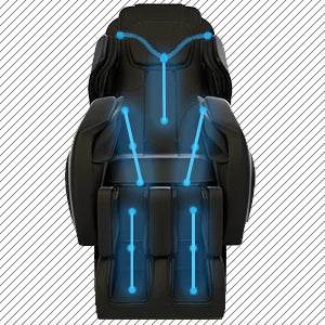 Massage Chair | Zero Gravity Electric Recliner | Foot Rollers, Calf, Arms - MarvelouStoree