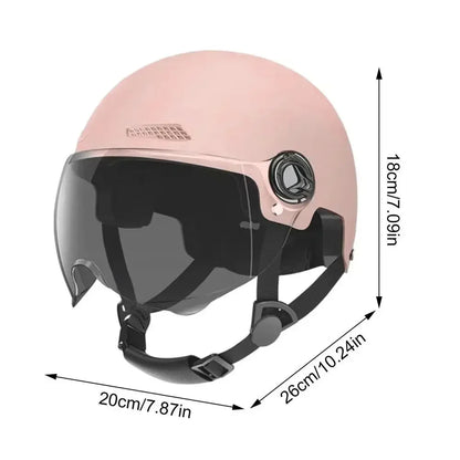 Bicycle Helmet Safe and Comfortable Adult Lightweight Helmet with Goggles for Motorcycle Electric Vehicle Mountain Bike