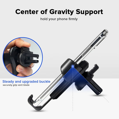 Gravity Car Holder For Phone Air Vent Clip Mount Mobile Cell Stand Smartphone GPS Support For iPhone 13 12 Xiaomi Samsung Phone