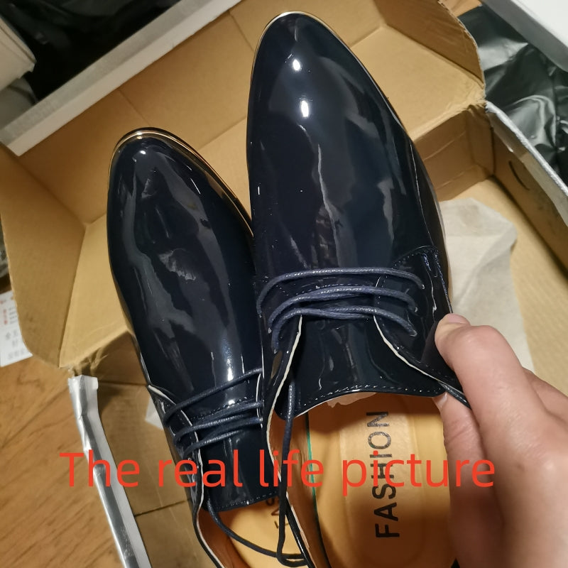 2023 Classic Men Luxury Business Shoes Derby Gentleman Honorable Oxford Mens Red White Men Party Shoes for Men Dress Shoes