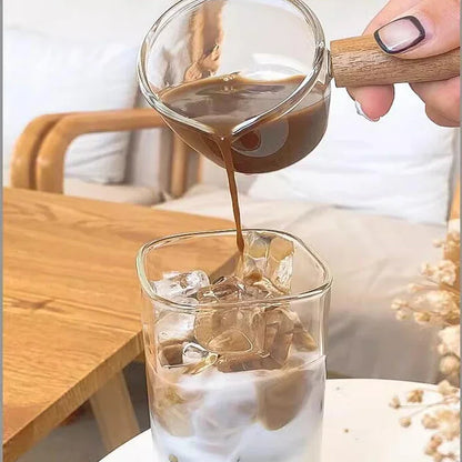 Square Coffee Glass Cup With Lid and Straw Transparent glasses Milk Tea Juice Cups ice Mug For Drinkware