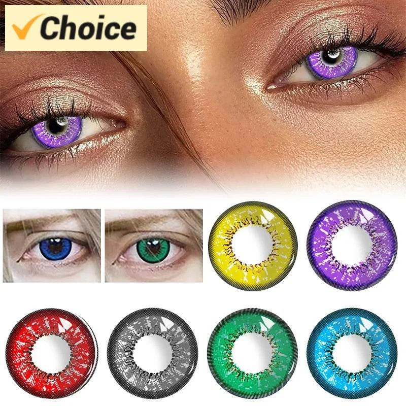 2024 Hot Female Cosplay Contact Colored For Eyes, Women's Make Up Accessories, Best Present 8ml - MarvelouStoree