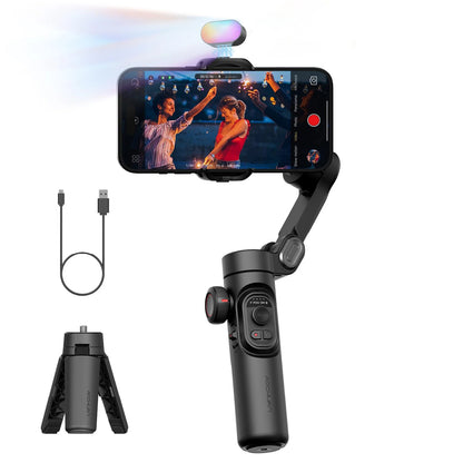 AOCHUAN Smart XE 3-Axis Handheld Gimbal Stabilizer for Smartphone iPhone Android Face Tracking Tiktok Vlog Live Streaming