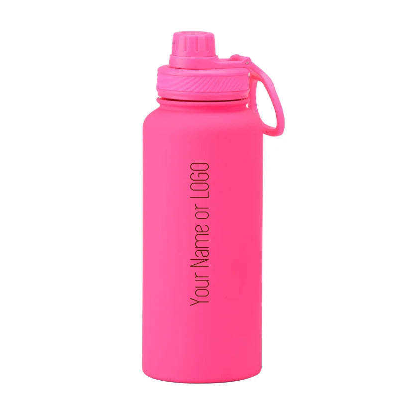 Personalised Water Bottle | 1000ml Large Capacity Tumbler | Customised Thermal Flask | Perfect Gift