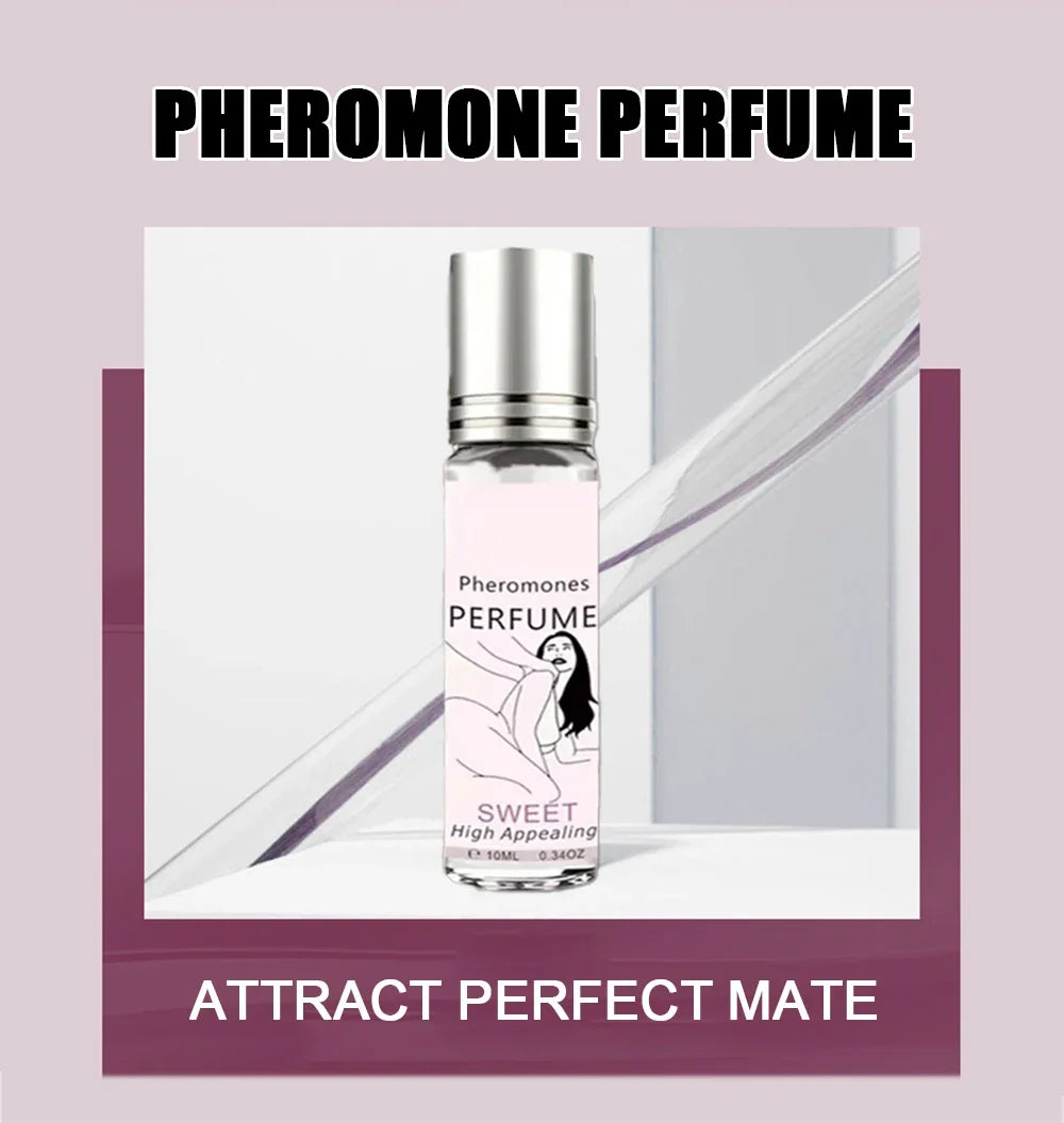 Enduring Pheromone Perfume for Sexual Flirt Intimate partner stimulates flirtation woman charming ultimate temptation oil