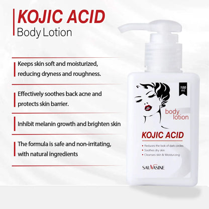 Kojic Acid Whitening Set Face Cream Moisturizer Facial Mask Collagen Face Repair Suncreen Facial Soap Anti-Aging Skin Care Kit